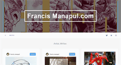 Desktop Screenshot of francismanapul.com