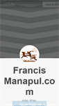 Mobile Screenshot of francismanapul.com